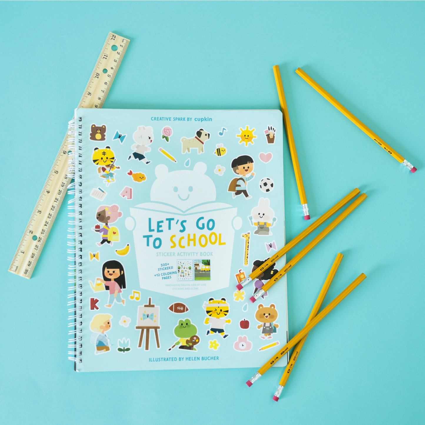 Let's Go To School Sticker Book