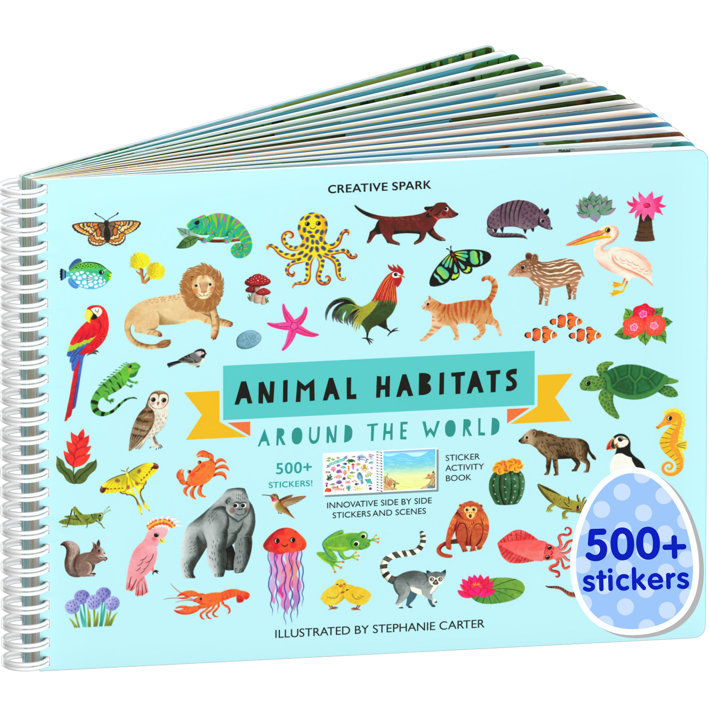 Animal Habitats Sticker Book