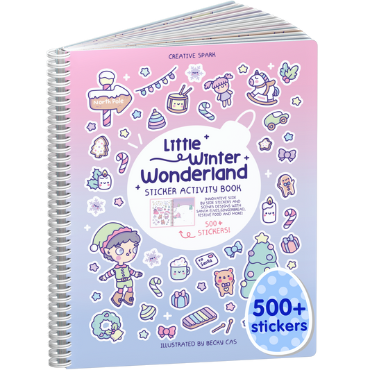 Winter Wonderland Christmas Sticker Book