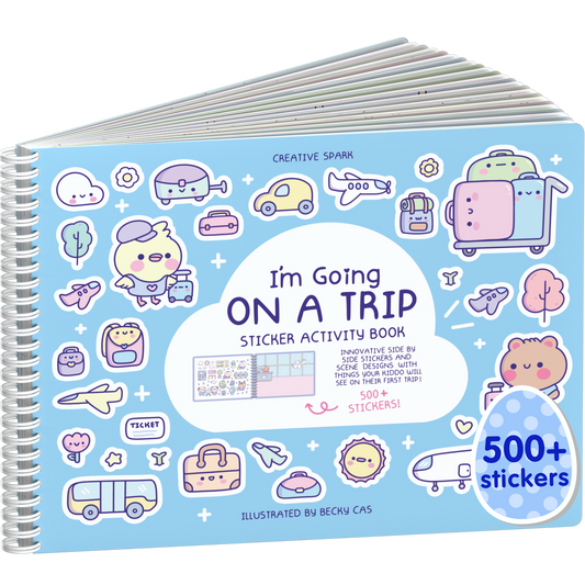 Going on a Trip Sticker Book