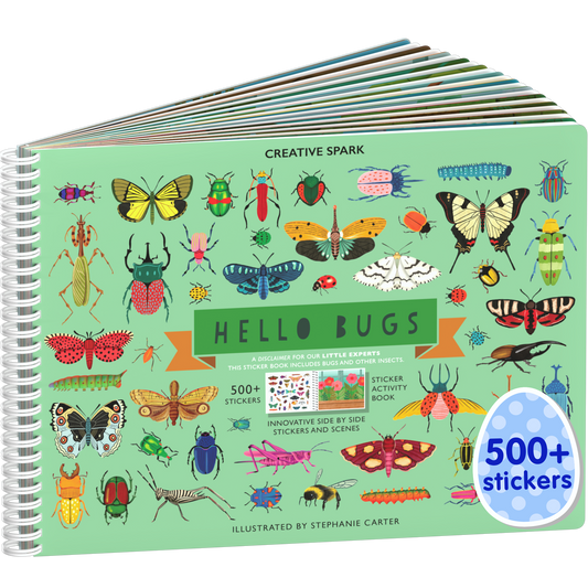 Hello Bugs Sticker Book