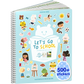 Let's Go To School Sticker Book