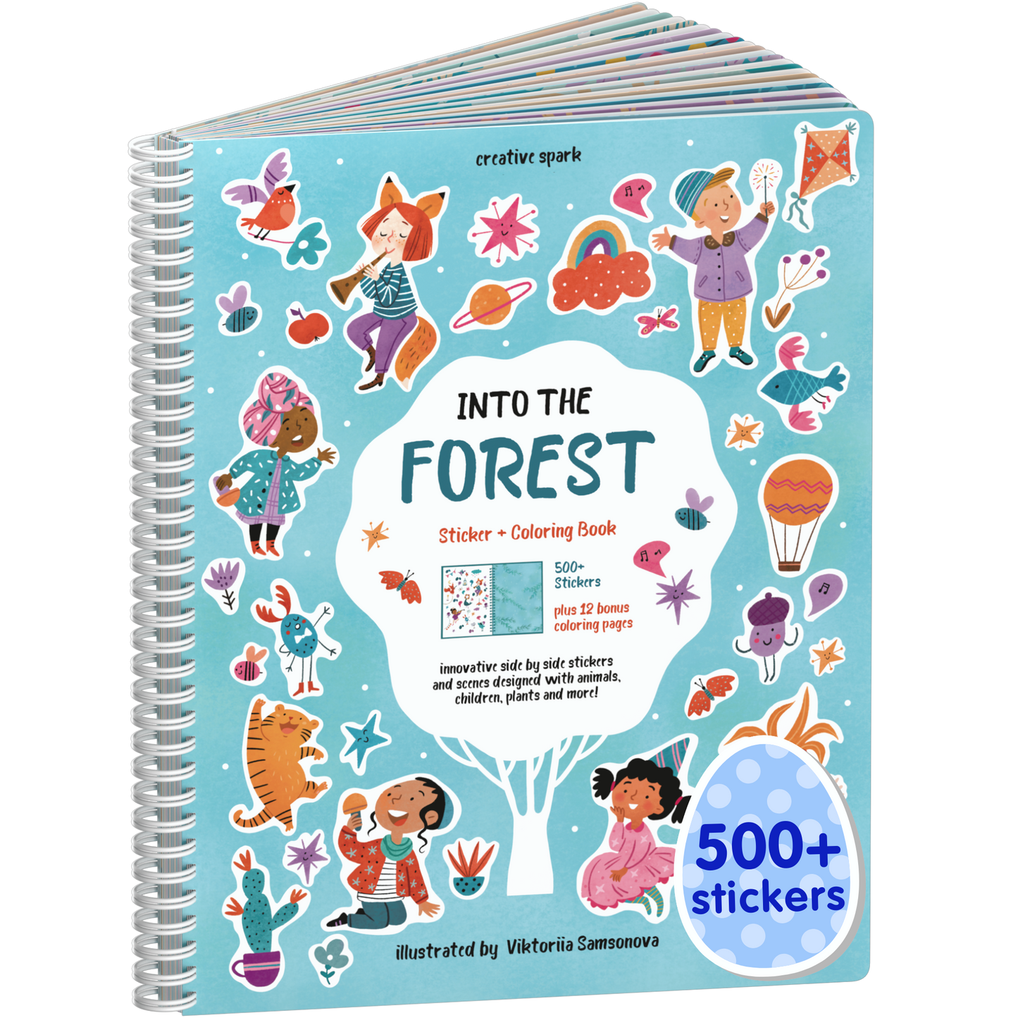 Into the Forest Sticker Book