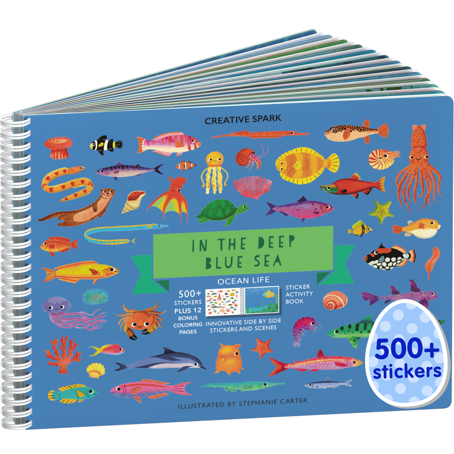 Deep Blue Sea Sticker Book