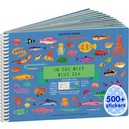 Deep Blue Sea Sticker Book