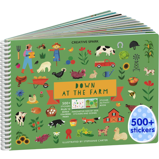 Down at the Farm Sticker Book