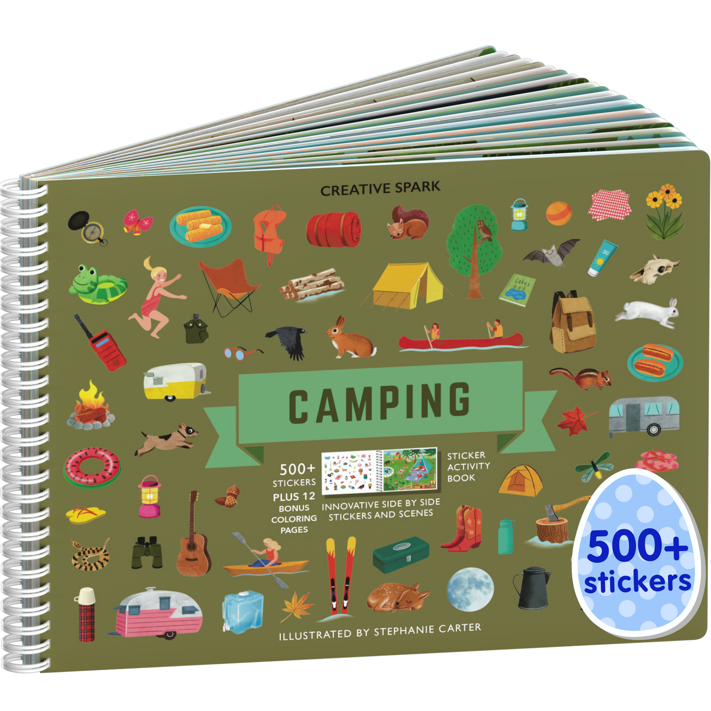 Camping Sticker Book