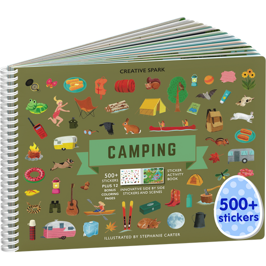 Camping Sticker Book