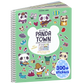 Panda Town Sticker Book