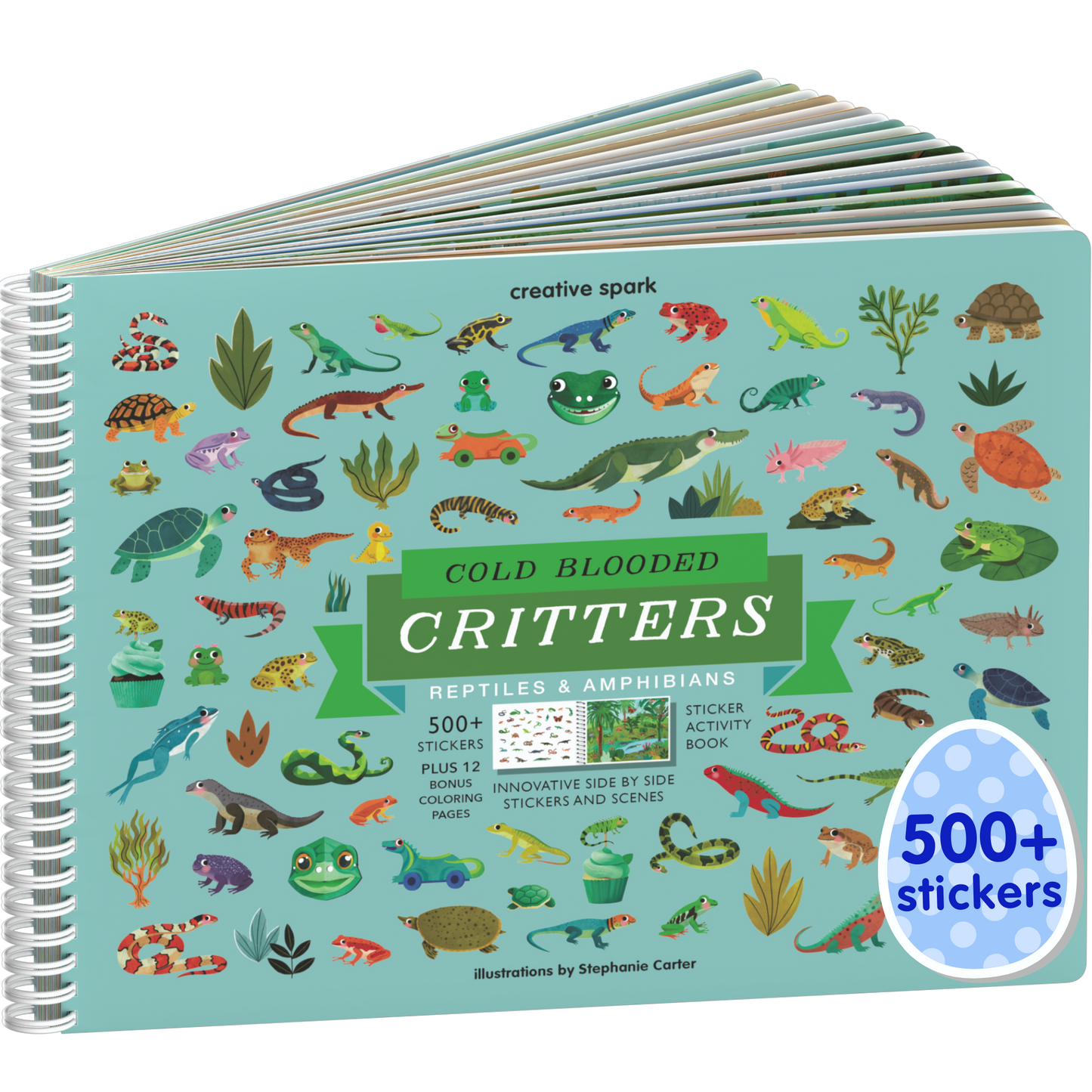 Cold Blooded Critters Sticker Book