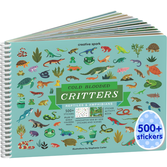 Cold Blooded Critters Sticker Book