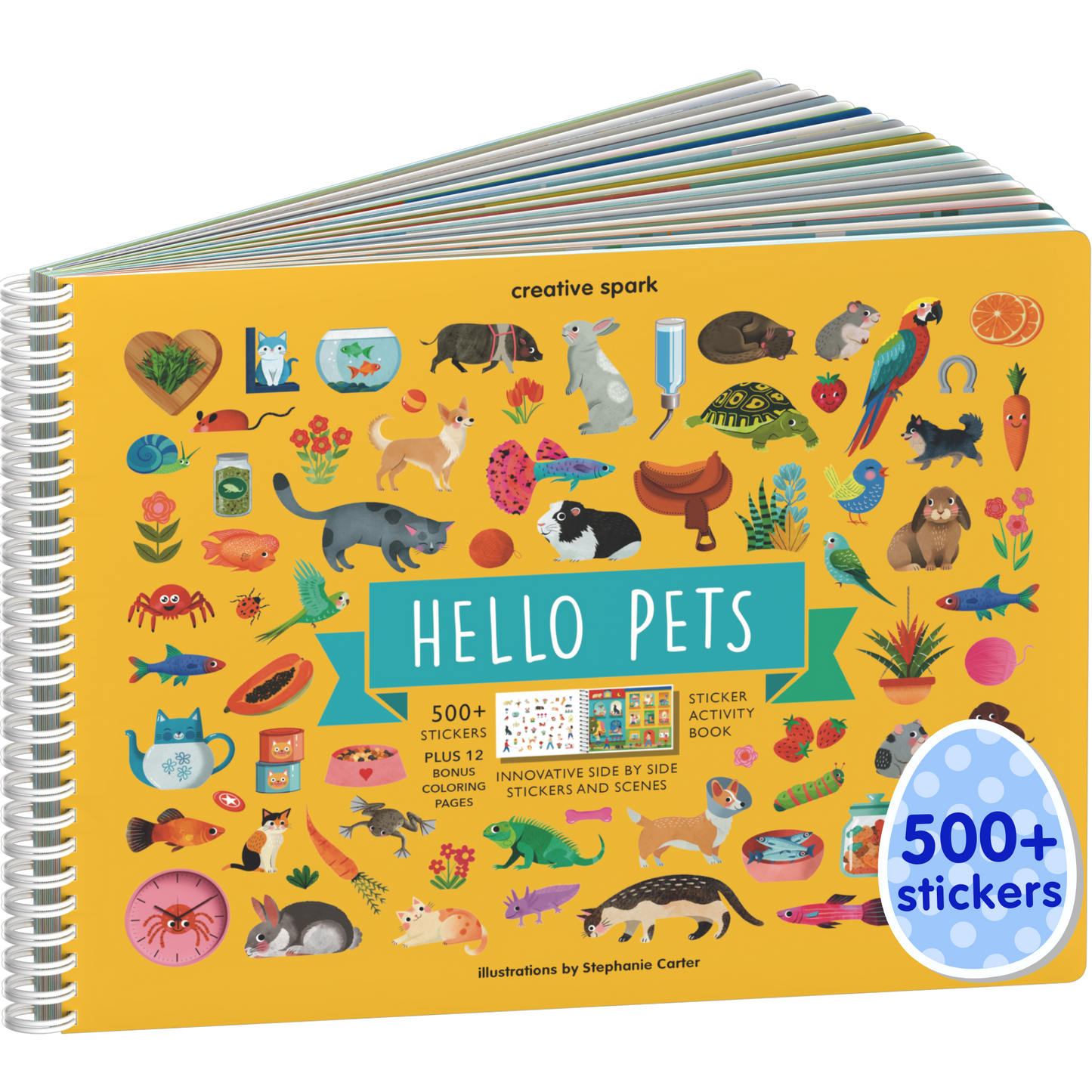 Hello Pets Sticker Book