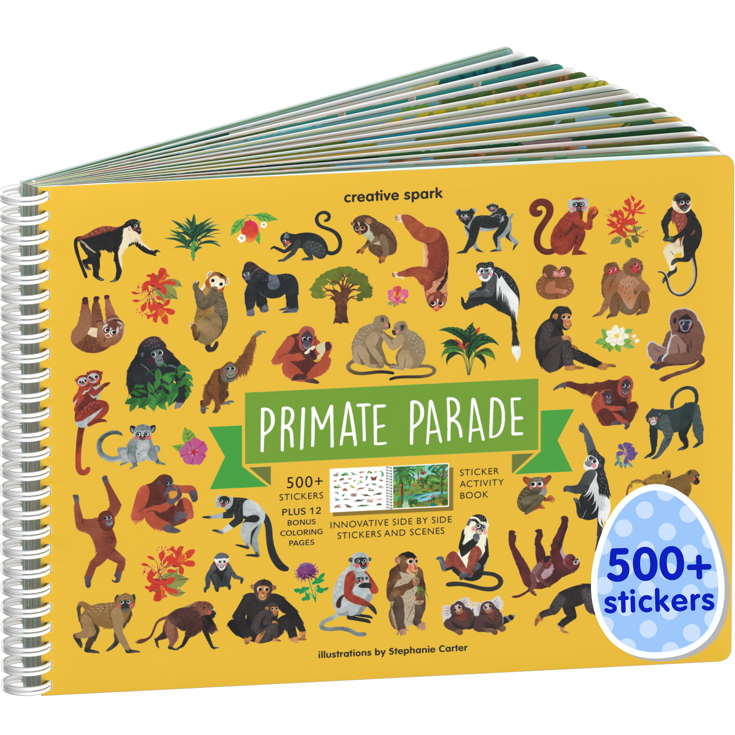 Primates Sticker Book