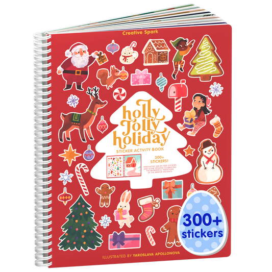 Holly Jolly Holidays Sticker Book