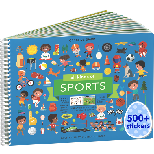 All Kinds of Sports Sticker Book