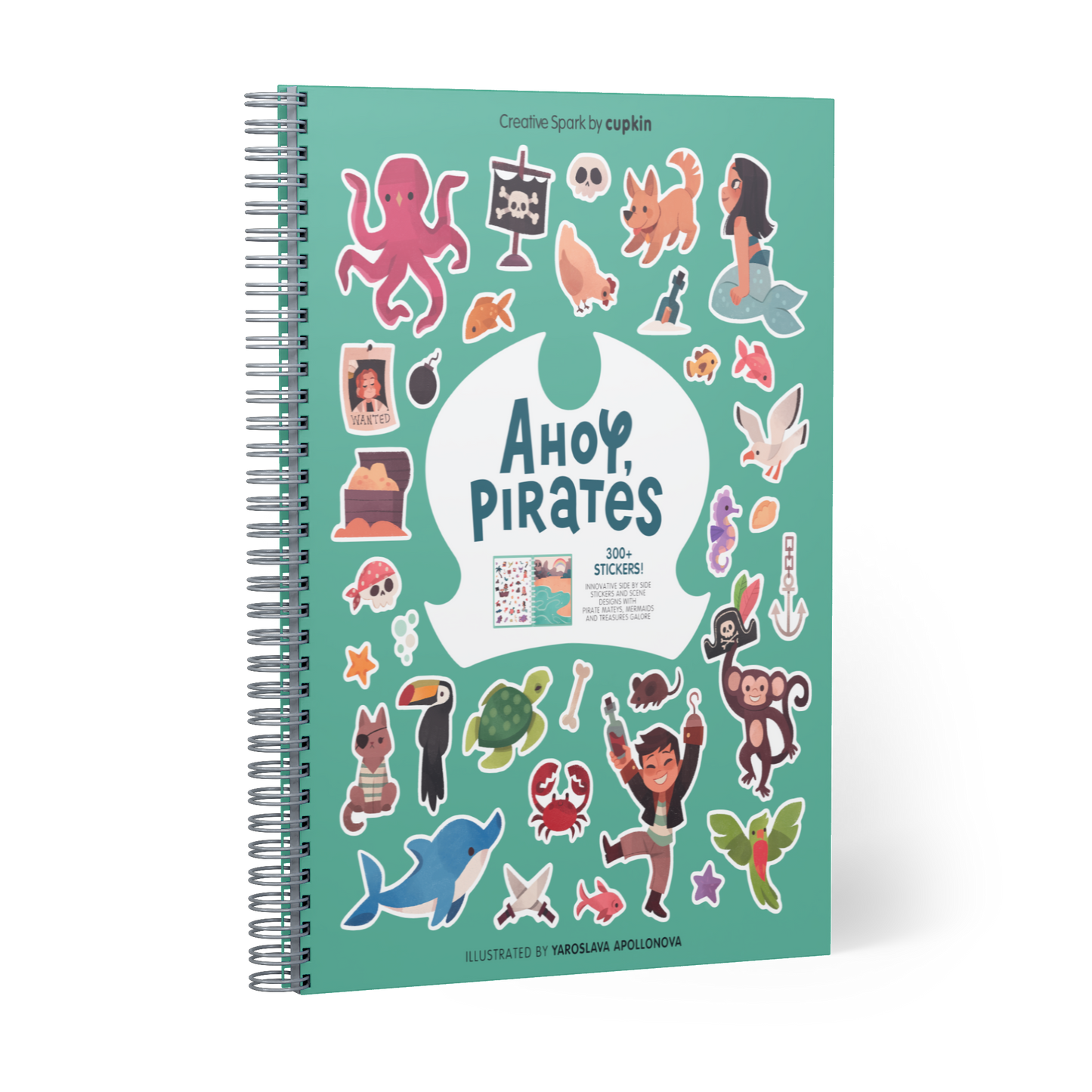 Ahoy Pirates Sticker Book