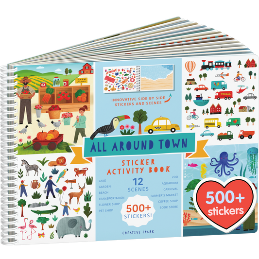 All Around Town Sticker Book