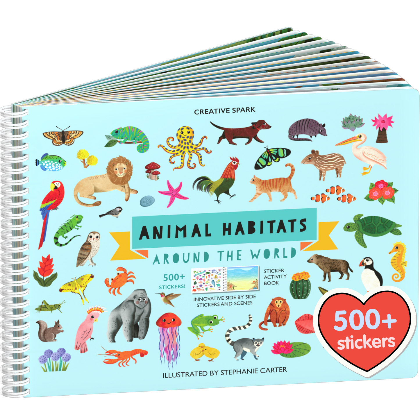 Animal Habitats Sticker Book