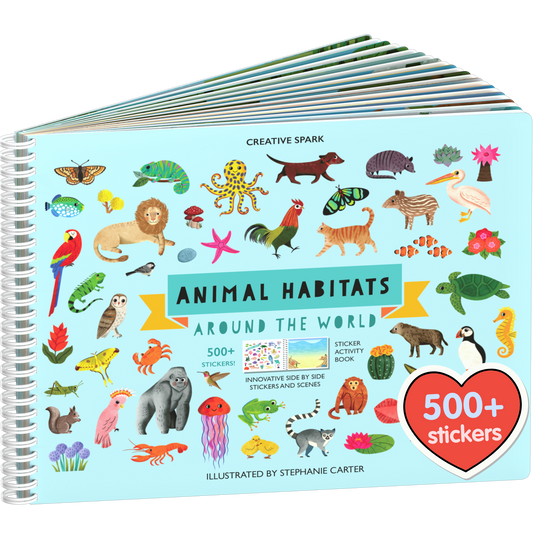 Animal Habitats Sticker Book