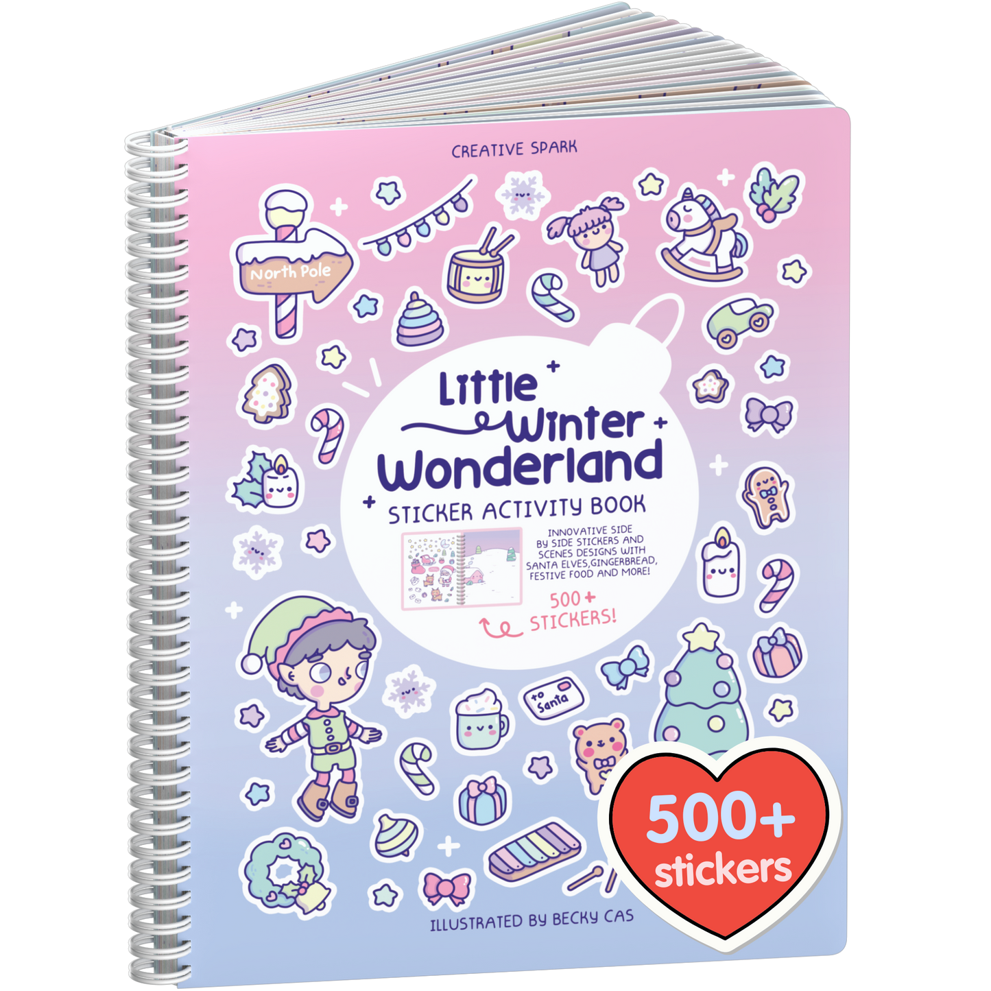 Winter Wonderland Christmas Sticker Book