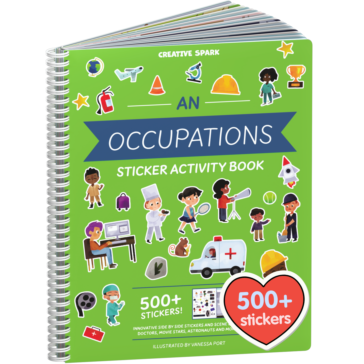 Occupations and Jobs Sticker Book