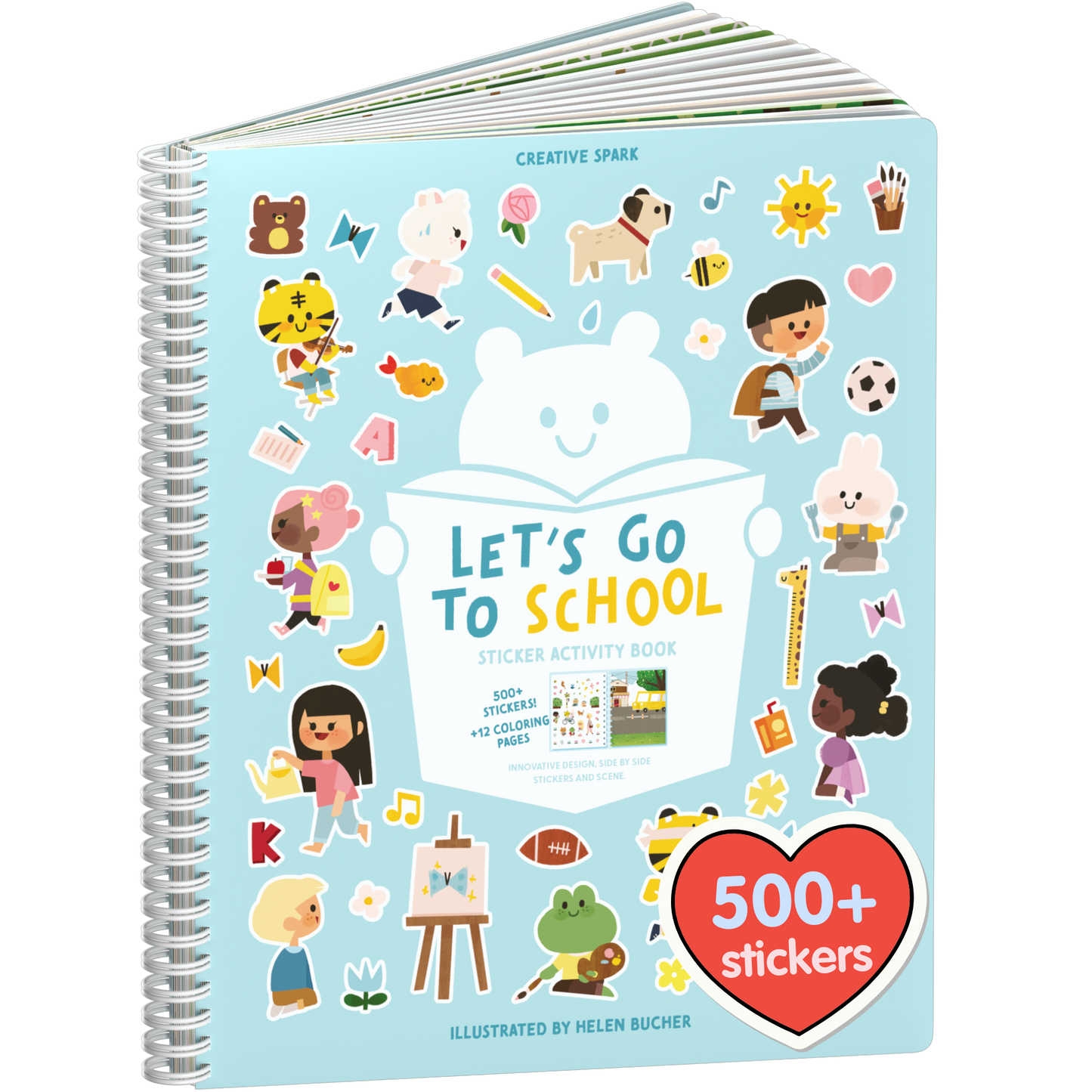 Let's Go To School Sticker Book