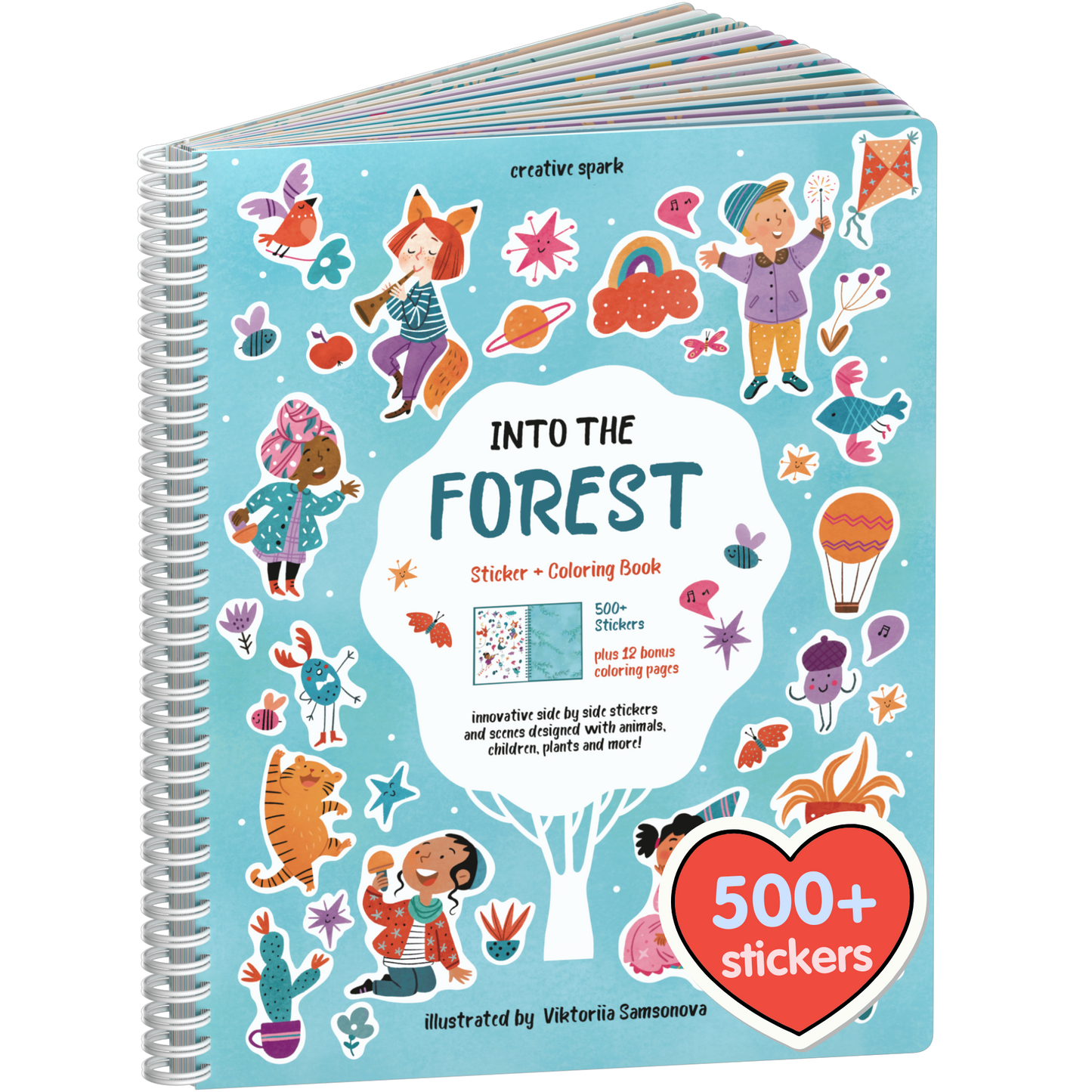 Into the Forest Sticker Book