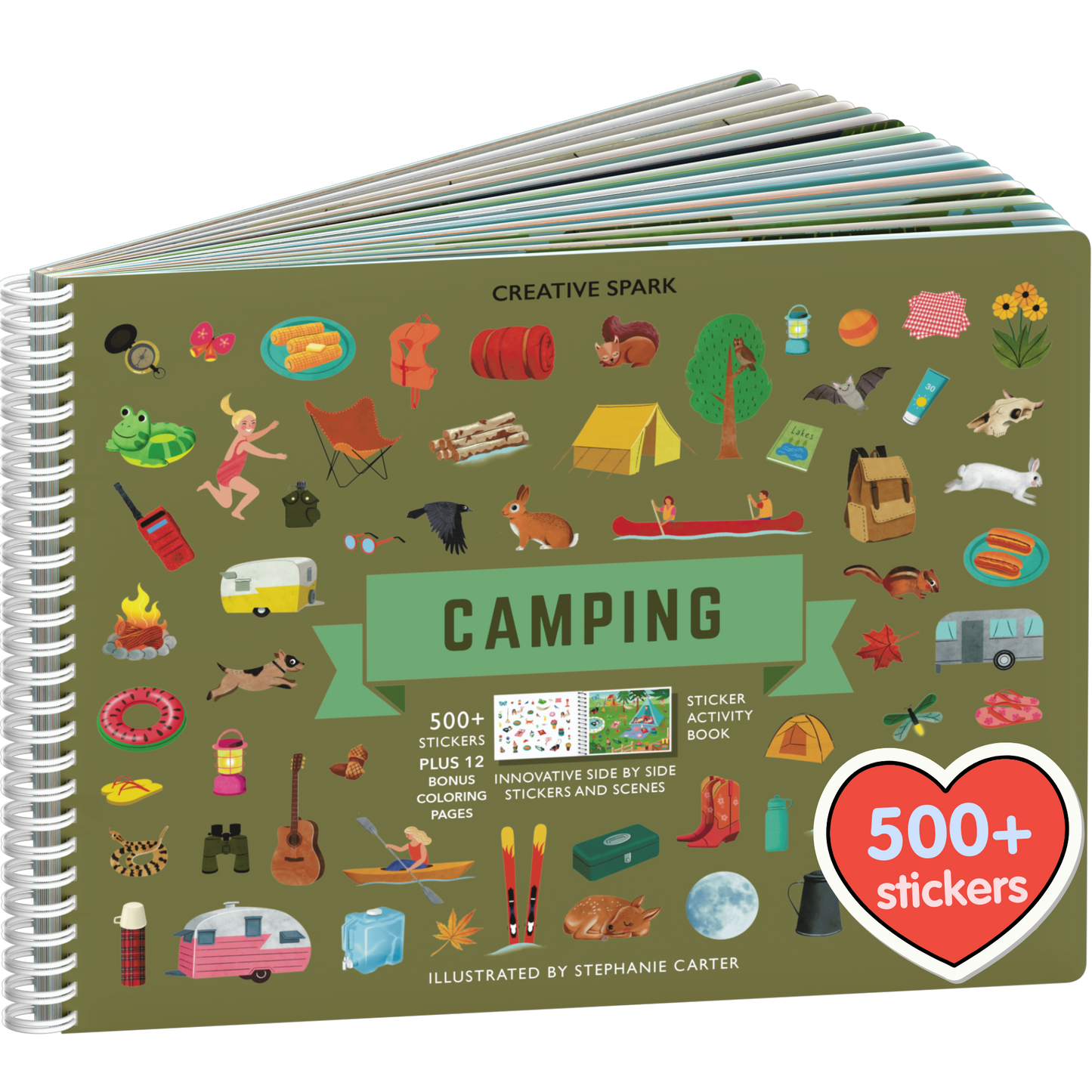 Camping Sticker Book