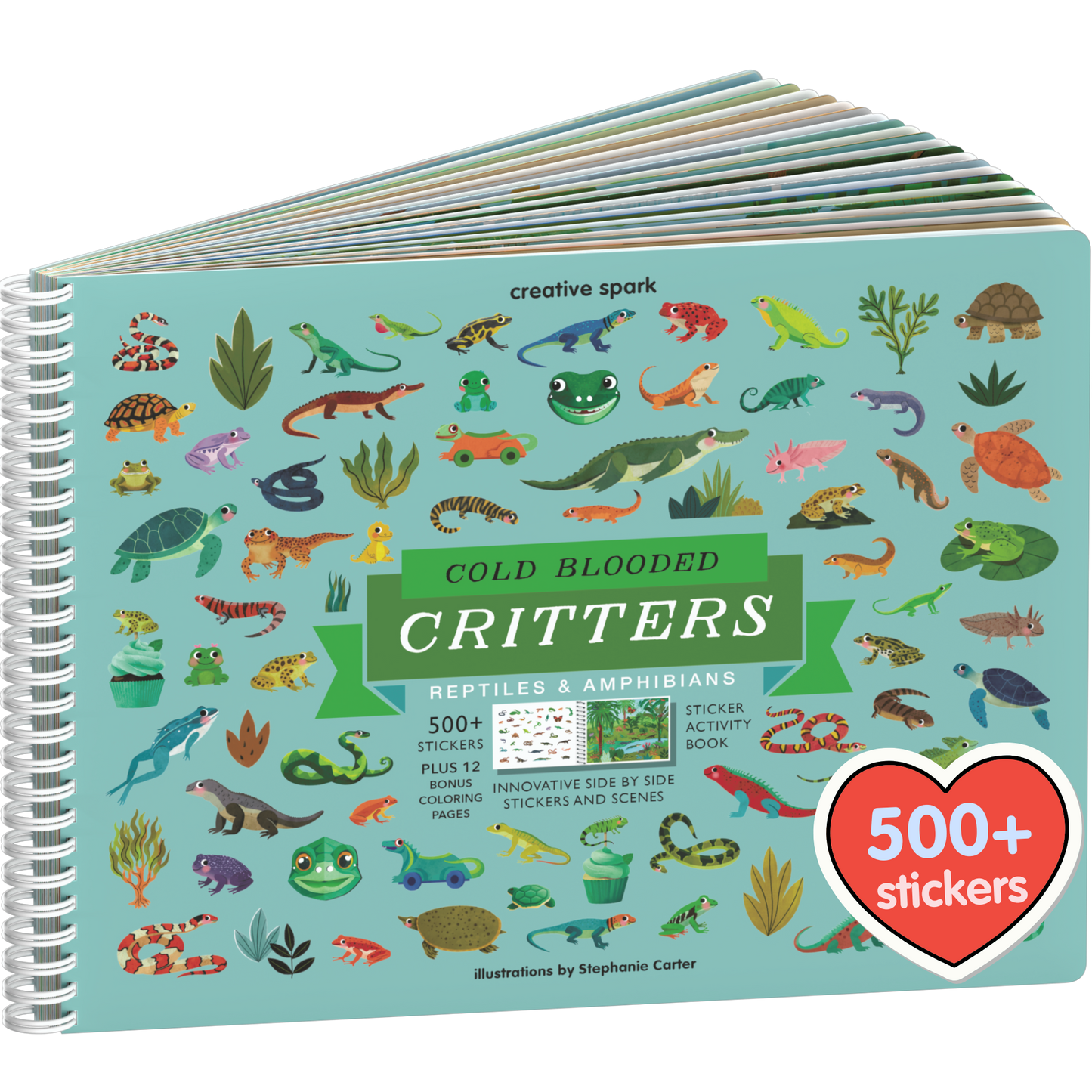 Cold Blooded Critters Sticker Book