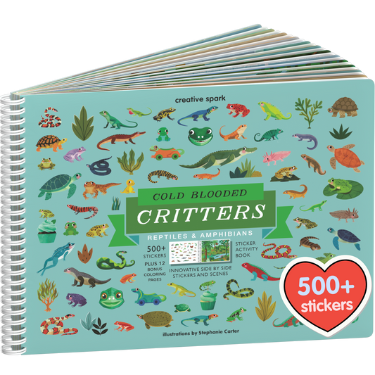 Cold Blooded Critters Sticker Book