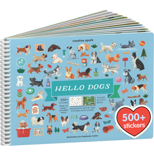 Hello Dogs Sticker Book