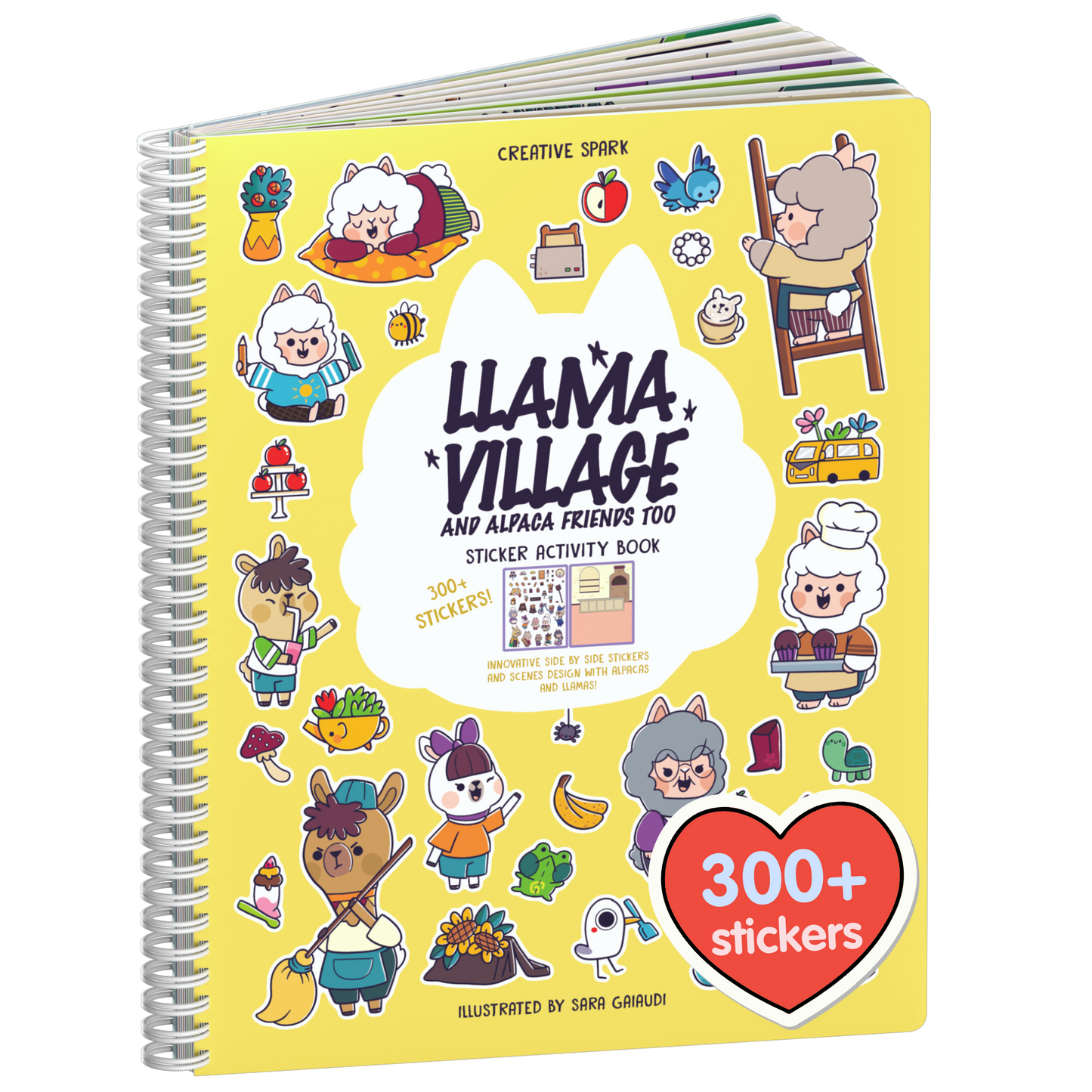 Llamas Sticker Book