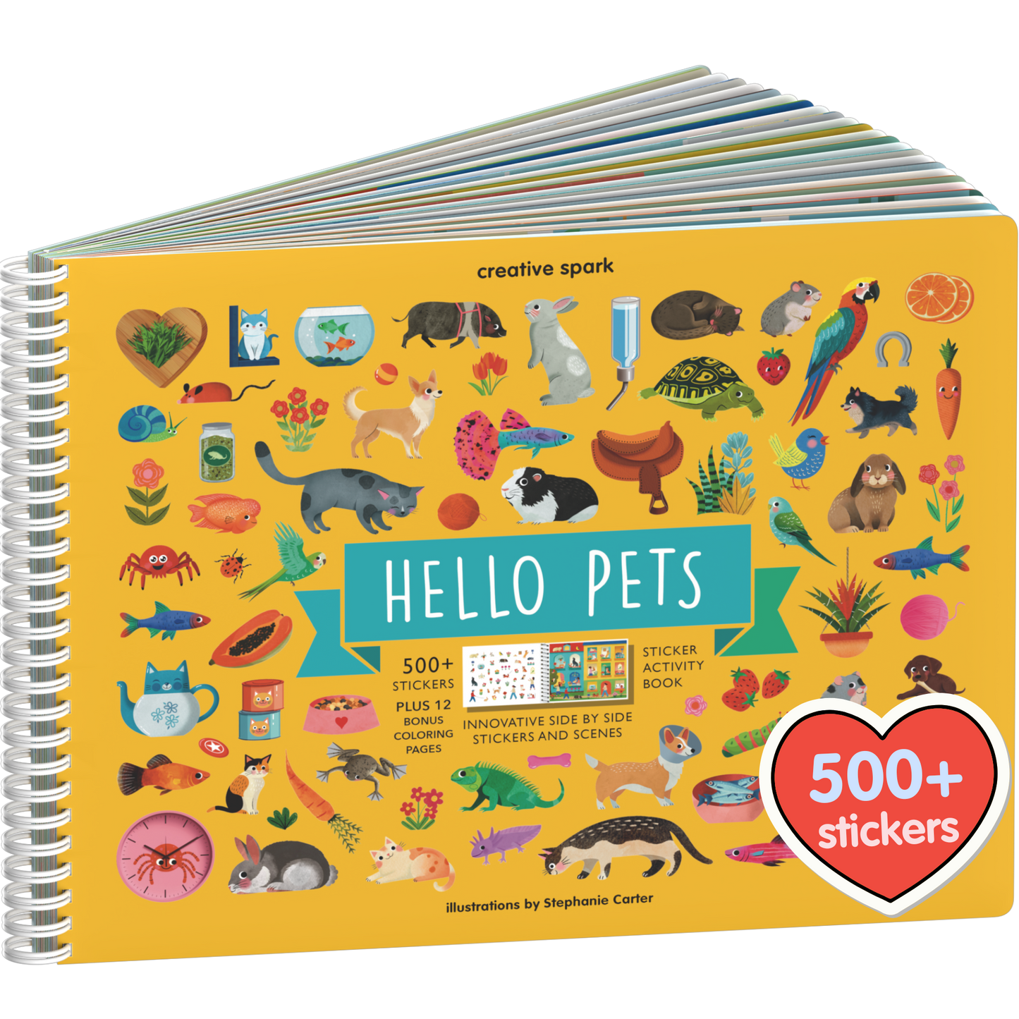 Hello Pets Sticker Book