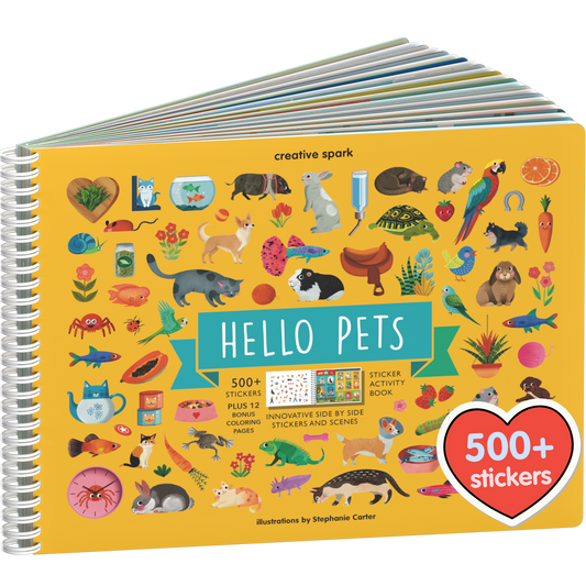 Hello Pets Sticker Book