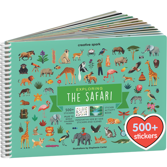 Exploring the Safari Sticker Book