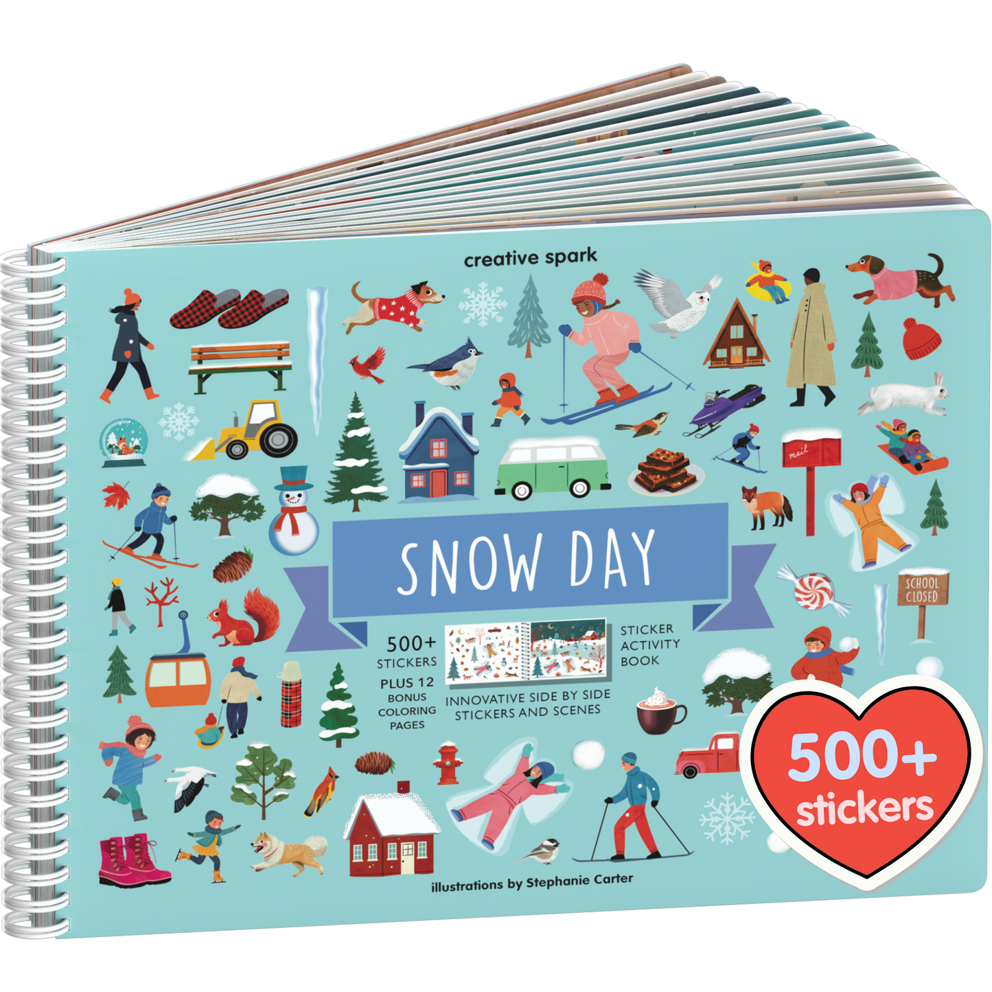 Snow Day Sticker Book