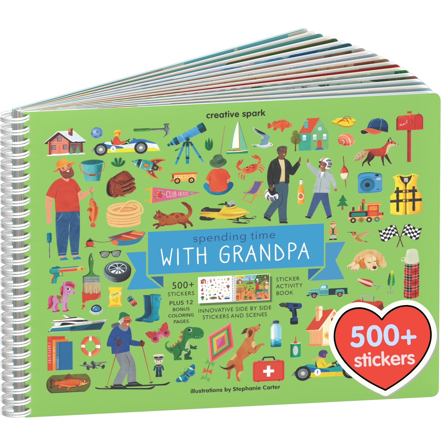 Spending time with Grandpa Sticker Book