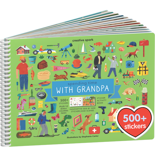 Spending time with Grandpa Sticker Book