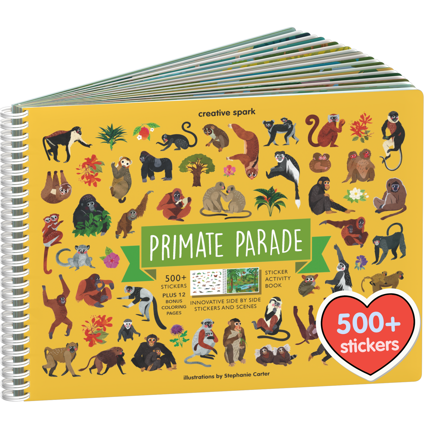 Primates Sticker Book