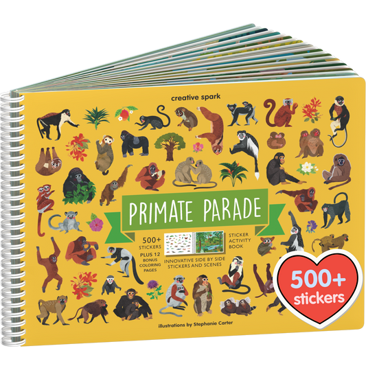 Primates Sticker Book