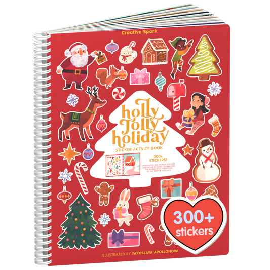 Holly Jolly Holidays Sticker Book