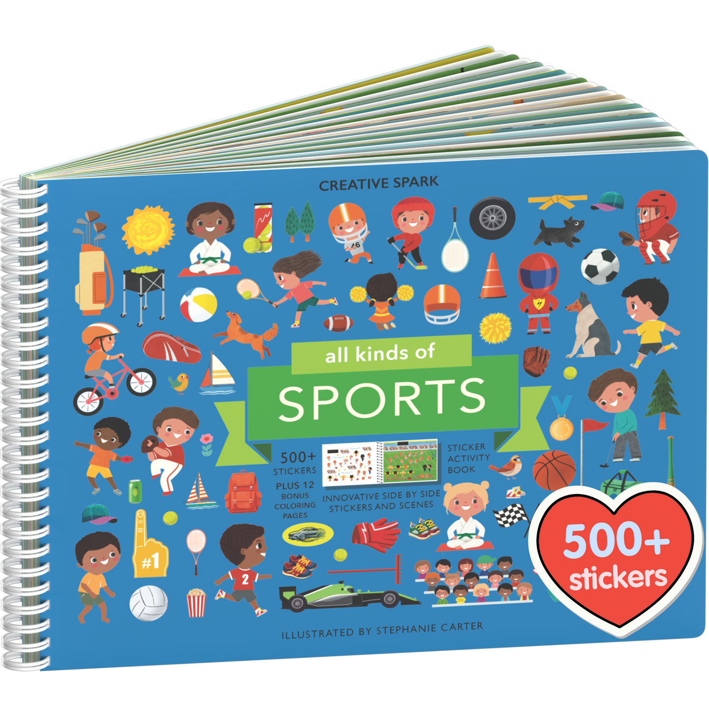 All Kinds of Sports Sticker Book