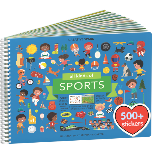 All Kinds of Sports Sticker Book