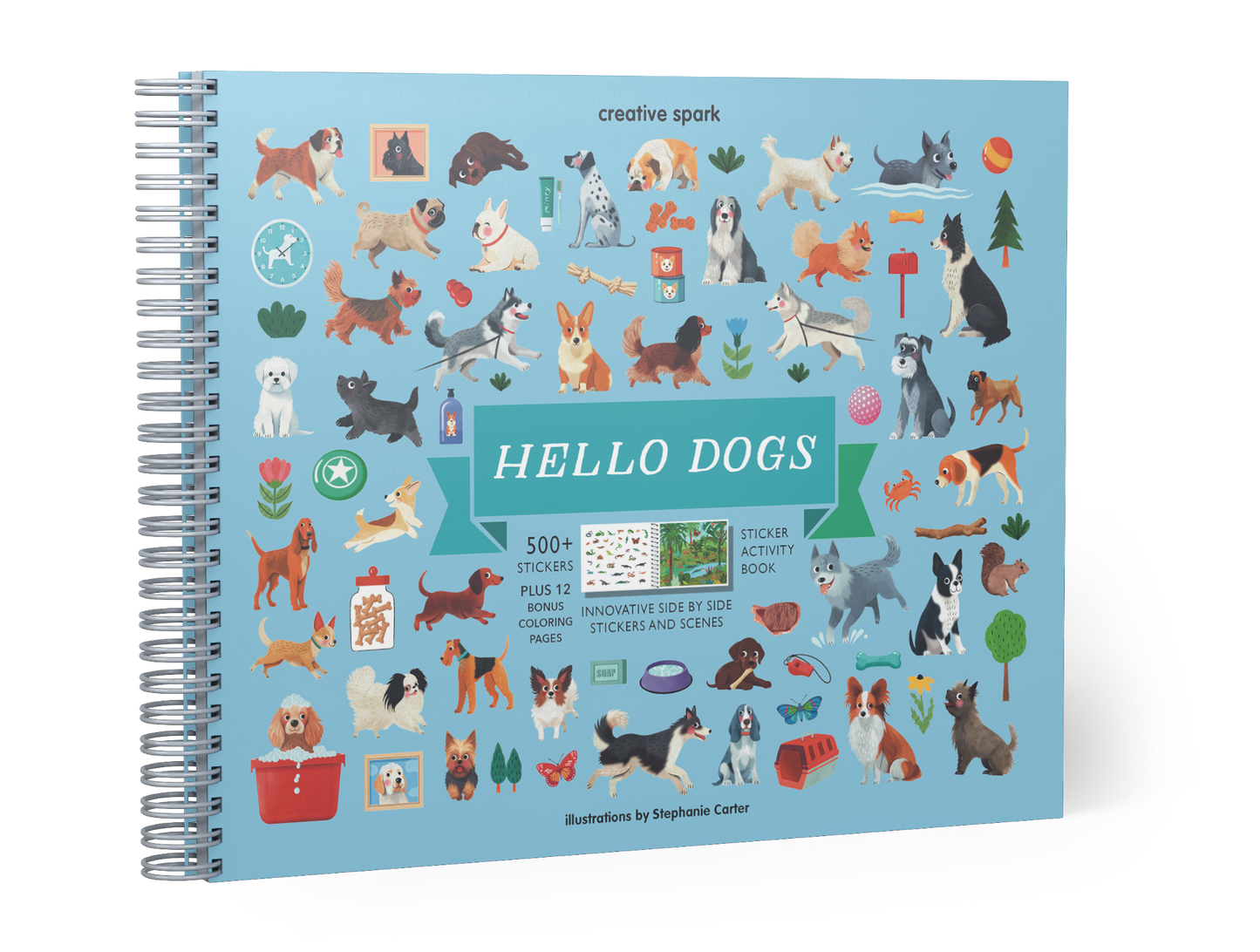 Hello Dogs Sticker Book