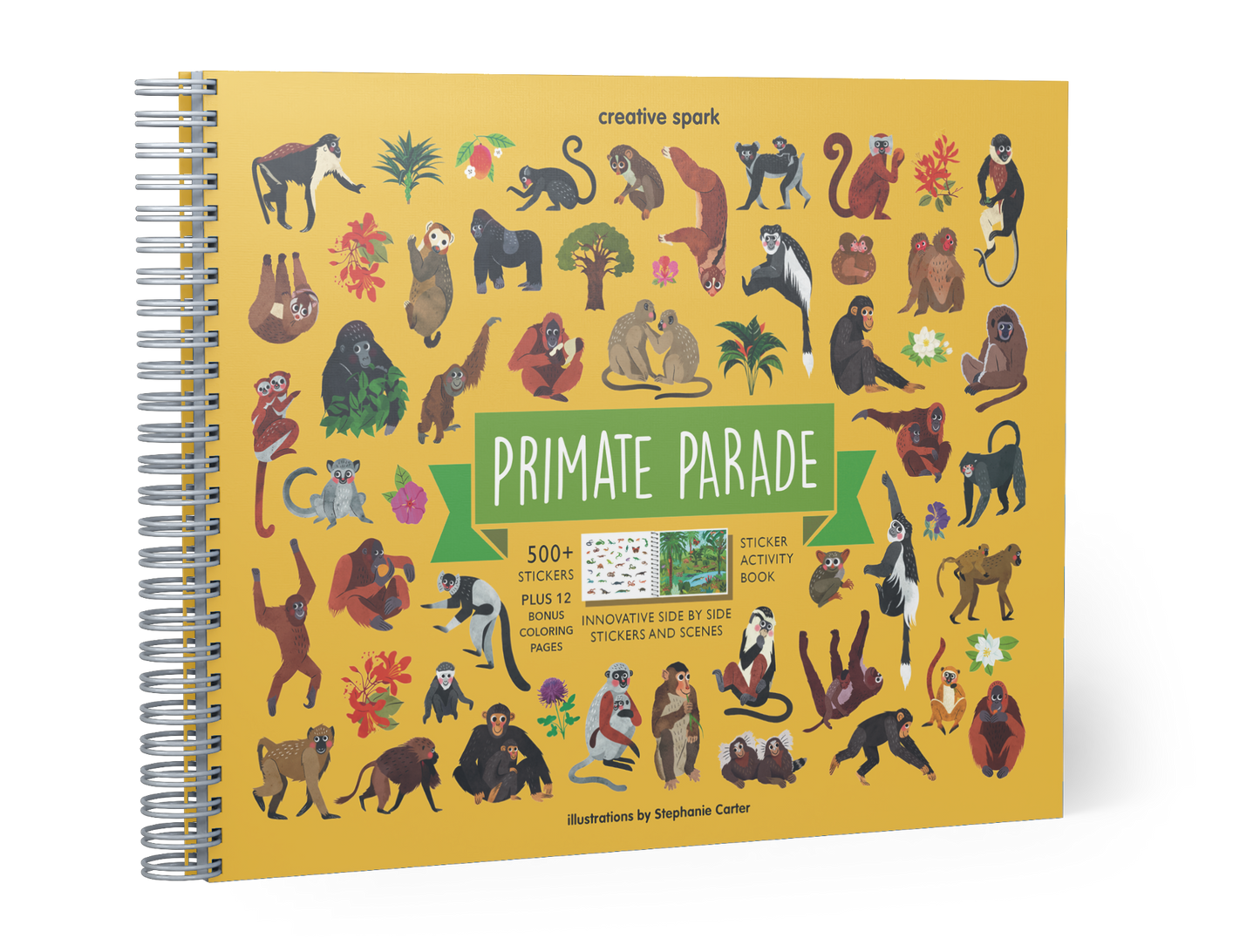 Primates Sticker Book