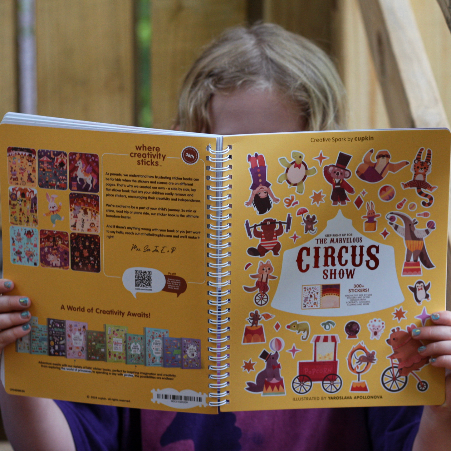 Circus Sticker Book