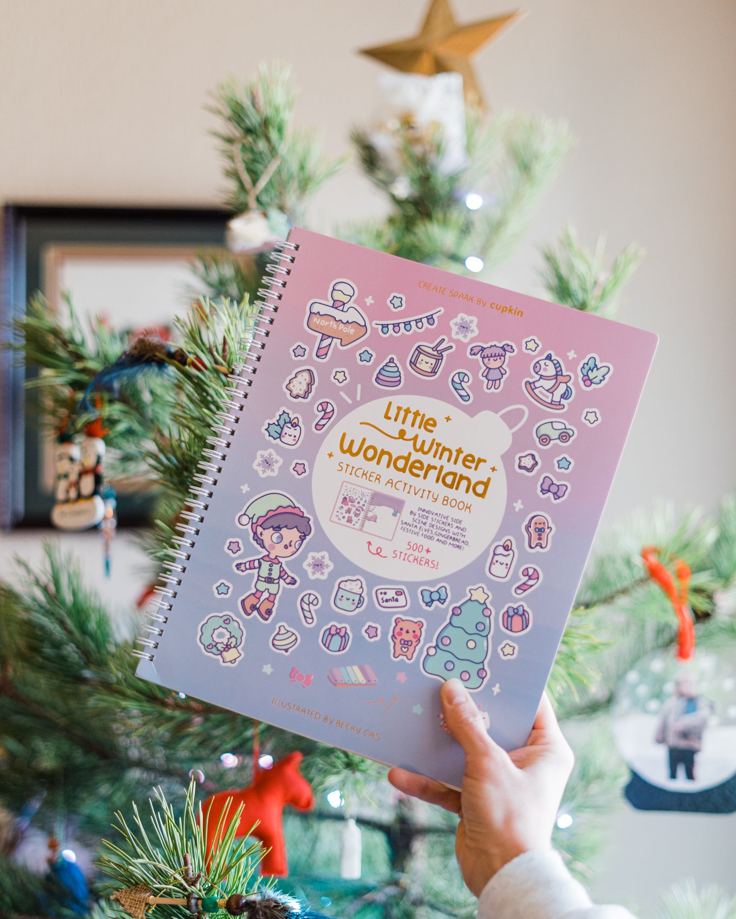 Winter Wonderland Christmas Sticker Book