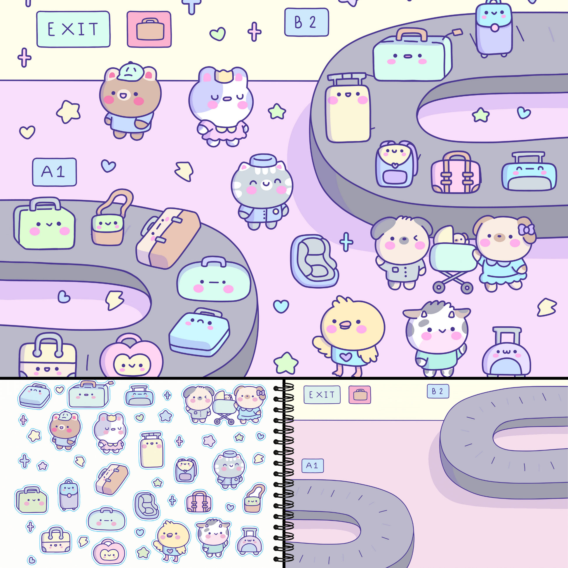Aesthetic Stickers Your Choice of Sticker SOO Many Cute Stickers