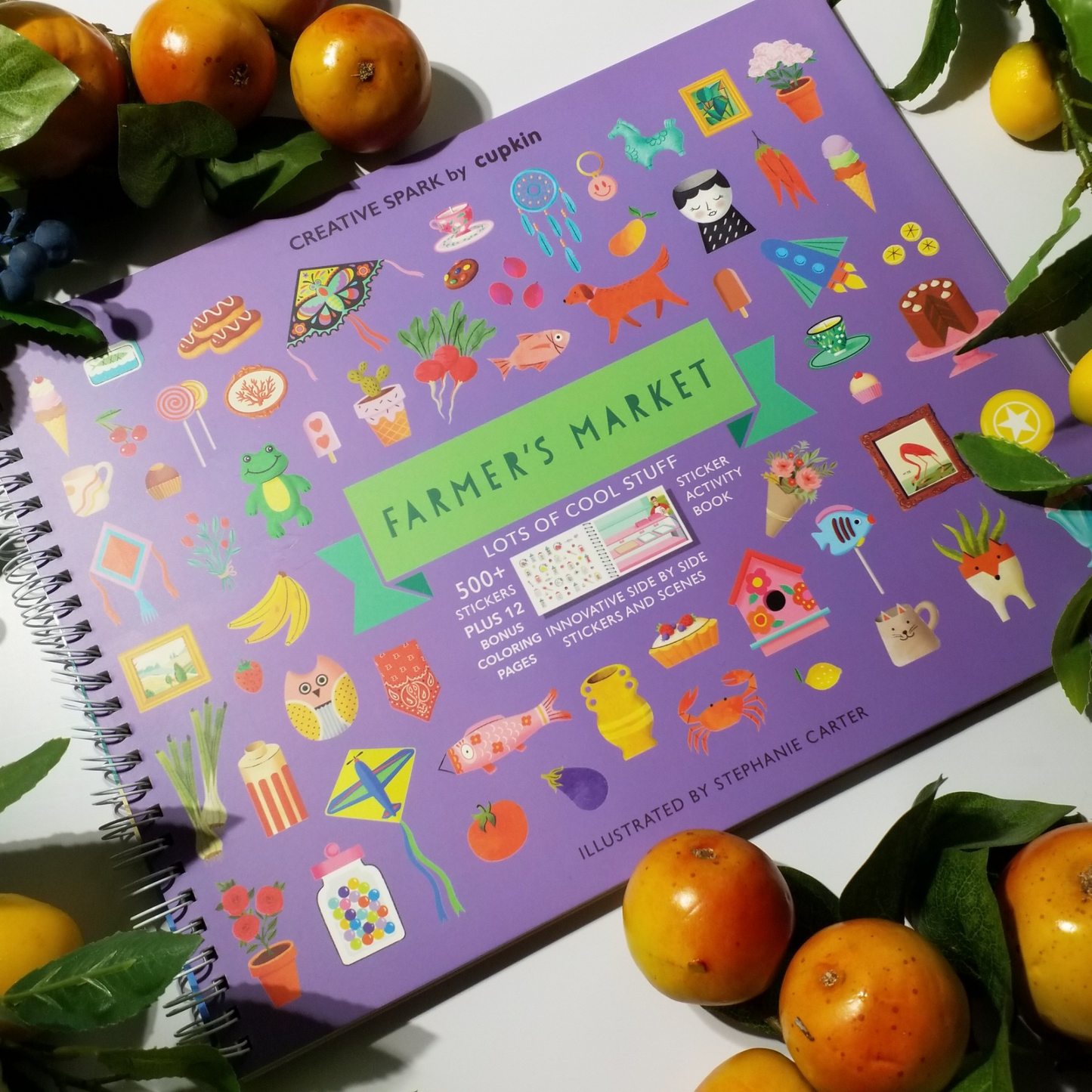 Farmers Market Sticker Book