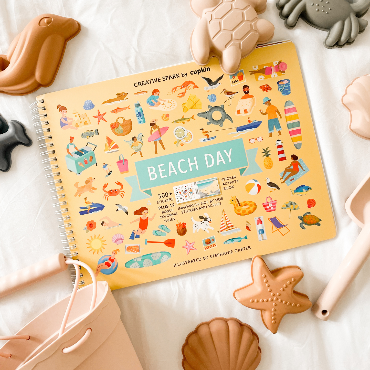 Beach Day Sticker Book